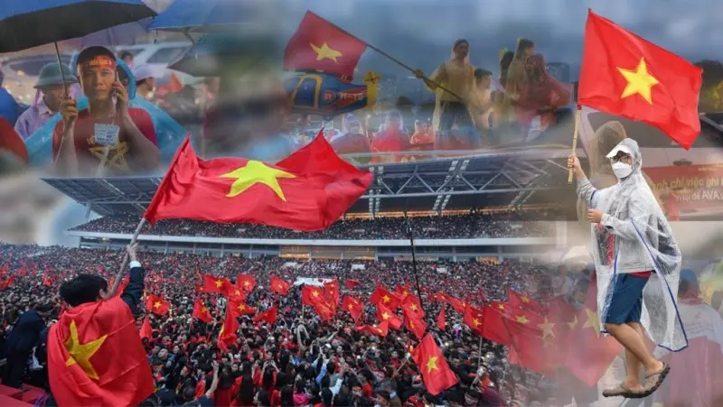 119+ ảnh cổ động viên sân mỹ đình cực sôi động 1