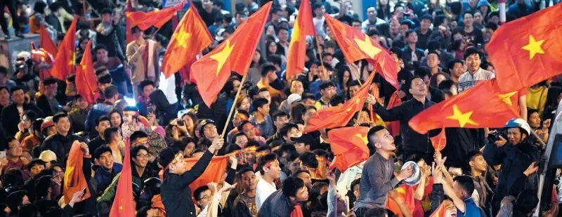 Top 109+ ảnh cổ động viên Việt Nam ăn mừng chiến thắng 38