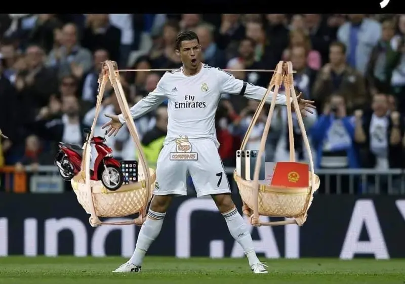 ảnh chế Cristiano Ronaldo 15 ảnh chế Cristiano Ronaldo 15