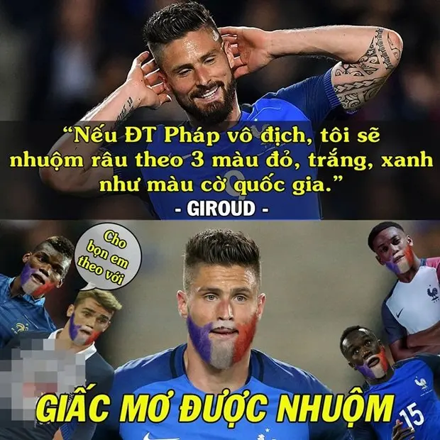 ảnh chế Olivier Giroud 15