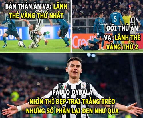 ảnh chế Paulo Dybala 16 ảnh chế Paulo Dybala 16