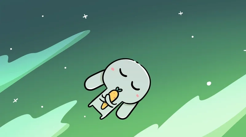 Meme thỏ 7 màu sáng tạo, làm nổi bật tính hài hước.