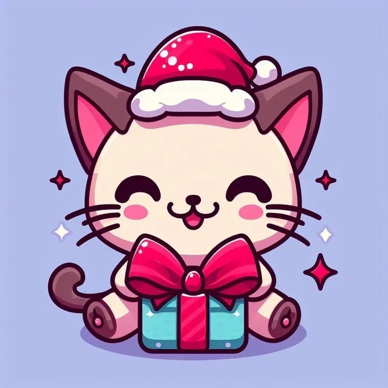 Ảnh mèo meme noel này chắc chắn sẽ mang đến tiếng cười không ngừng.