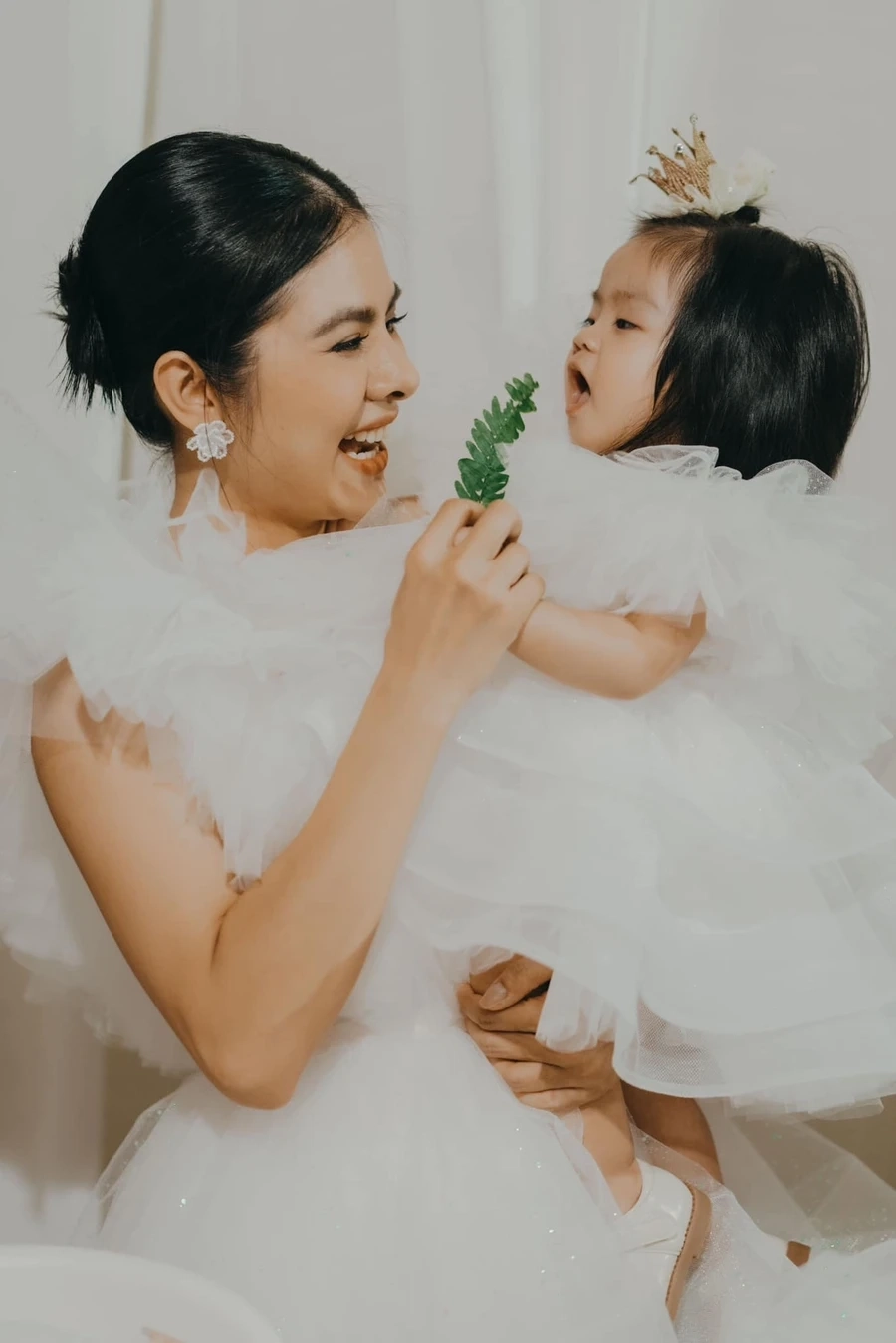 Con của diễn viên Vân Trang luôn là nguồn động lực để cô phát triển sự nghiệp.