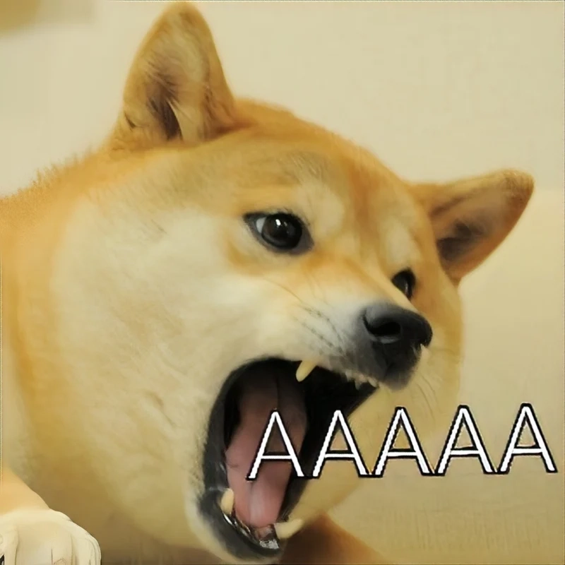 Meme chó cắn là biểu cảm ngộ nghĩnh và vui nhộn của chú chó khi thực hiện hành động này.