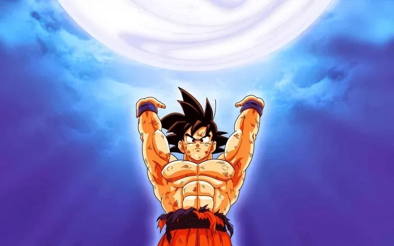 Hình nền đẹp 3D Goku tuyệt đẹp cho điện thoại