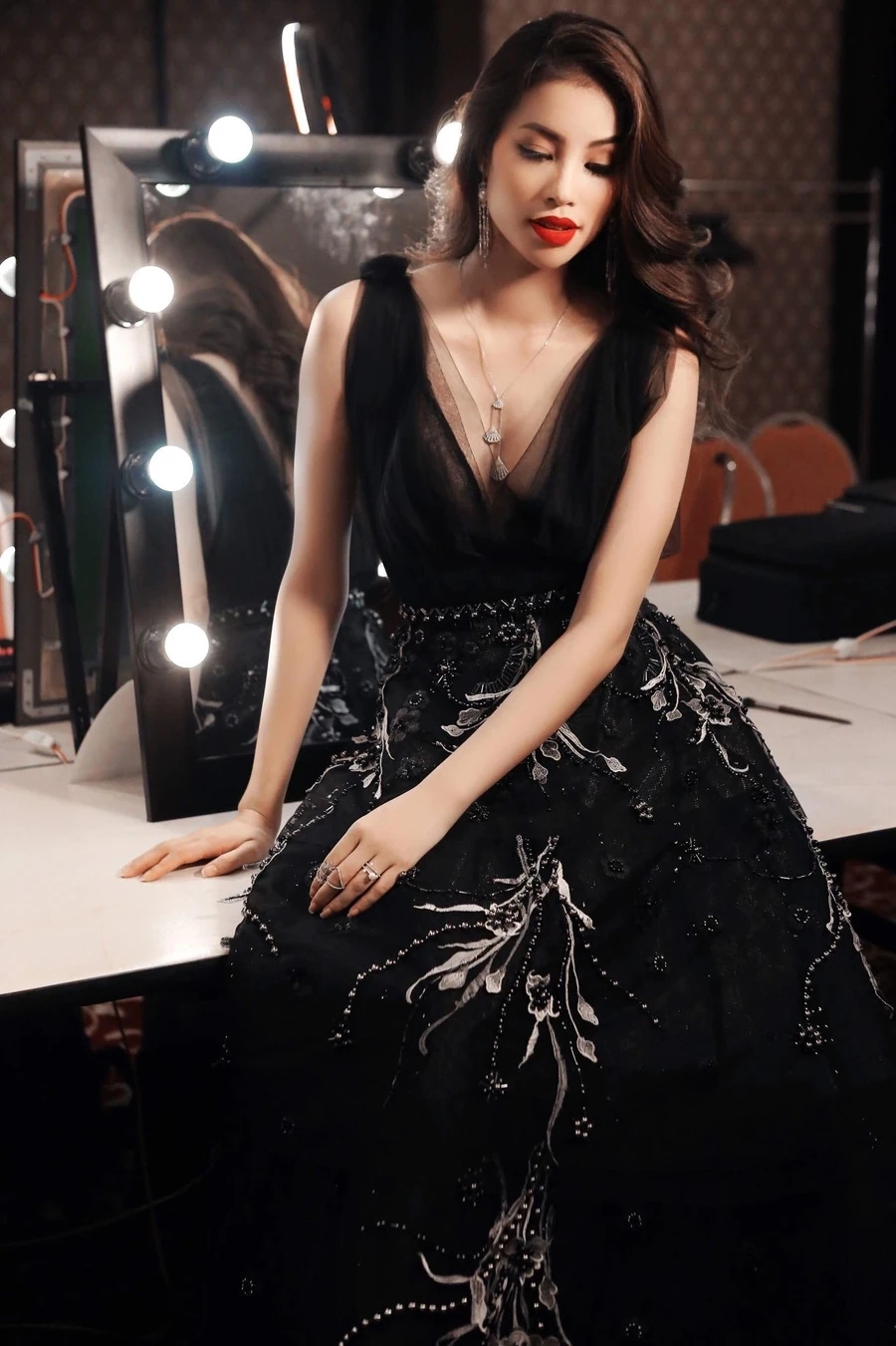 Phạm Hương Top Mấy Miss Universe luôn nhận được sự kỳ vọng lớn từ người hâm mộ.