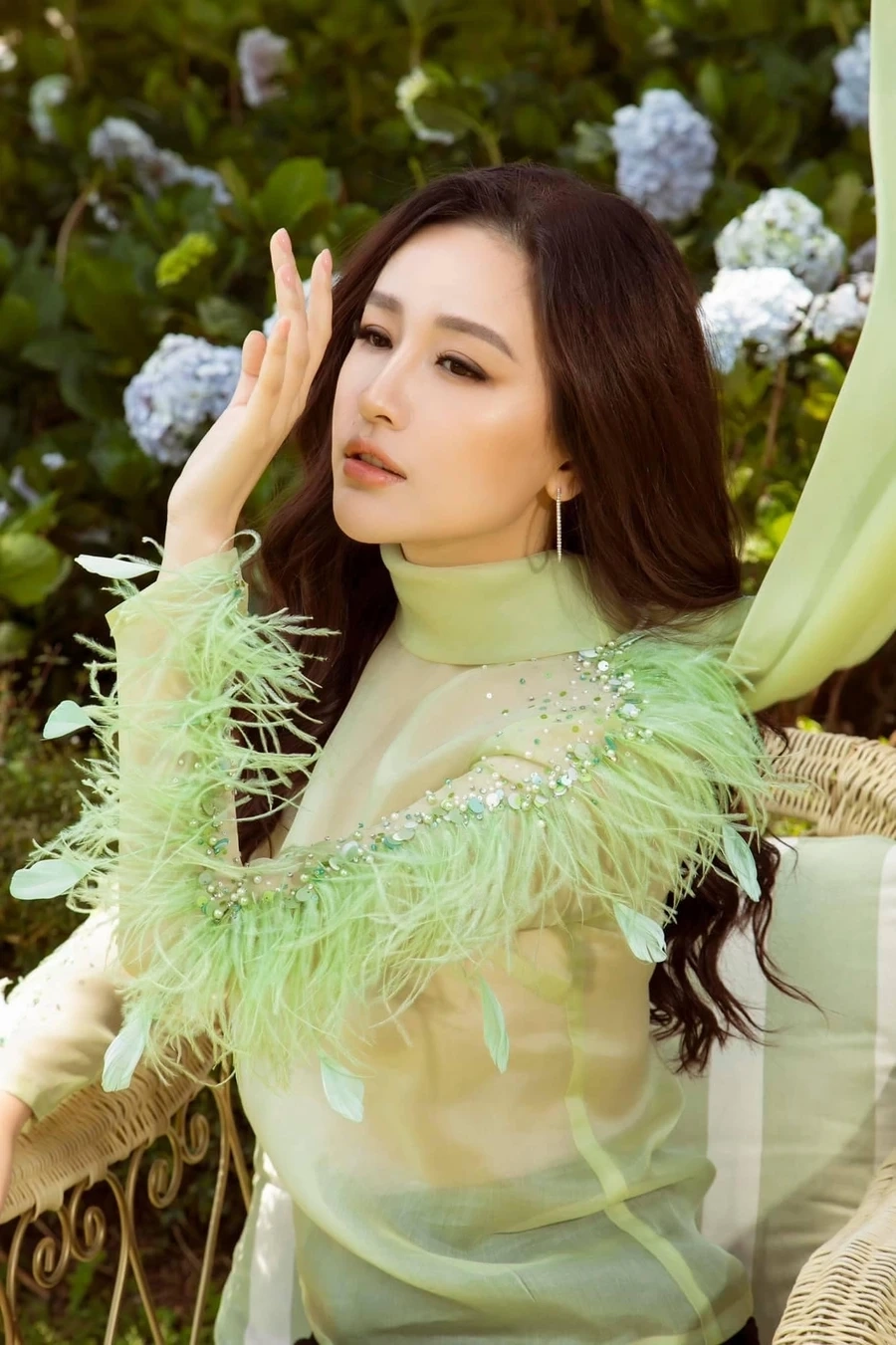 Mai Phương Thúy thi hoa hậu thế giới đã để lại ấn tượng sâu sắc.