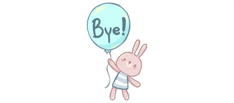 Meme bye bye mewing tạo ra một khoảnh khắc chia tay cực kỳ dễ thương.