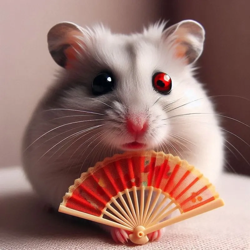 Meme chuột hamster cầm thánh giá là hình ảnh gây chú ý và hài hước.