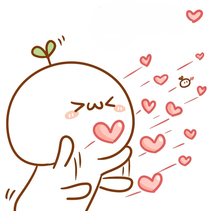 Ảnh meme thả tim gây ấn tượng mạnh mẽ với những khoảnh khắc ngọt ngào và dễ thương.