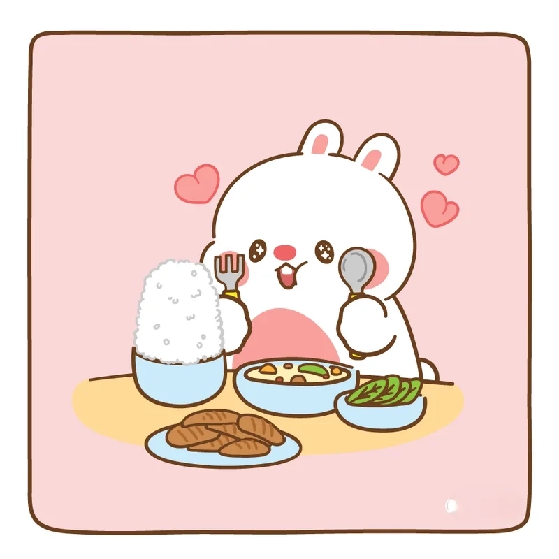 Meme cute có chữ lan tỏa sự vui vẻ với những câu từ đáng yêu.