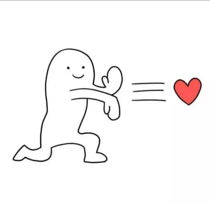 Thả bắn tim meme là biểu hiện của tình yêu và sự dễ thương qua những khoảnh khắc ngọt ngào.