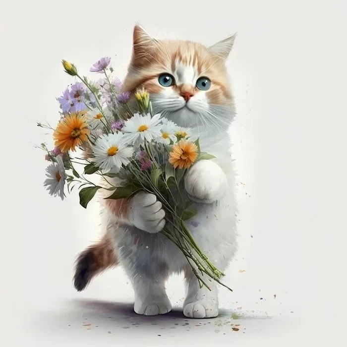 Tặng em hoa meme này mang lại cảm giác dễ thương và lãng mạn.