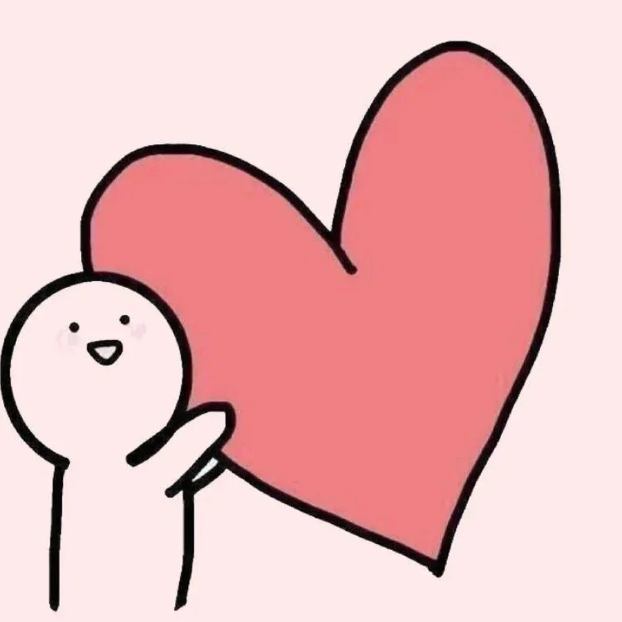 Tình yêu to bự meme dễ thương, mang thông điệp ấm áp.