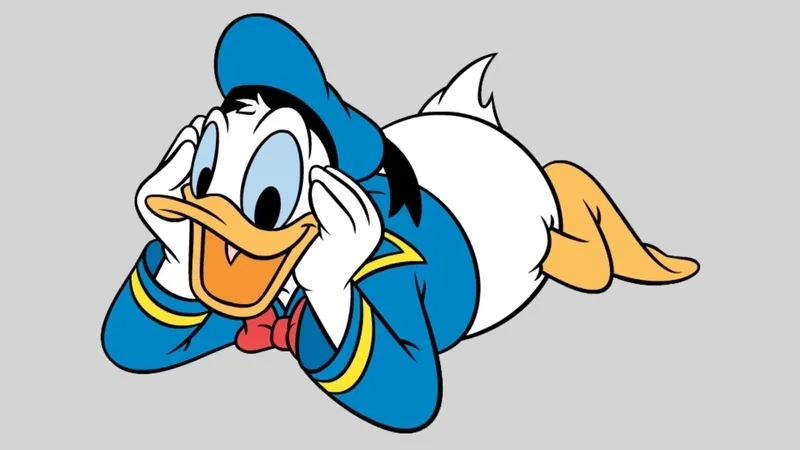 Vịt Donald gái với phong cách đáng yêu không thể cưỡng lại.