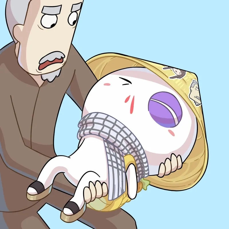 Dễ thương thỏ snowball meme ngộ nghĩnh, không thể cưỡng lại.