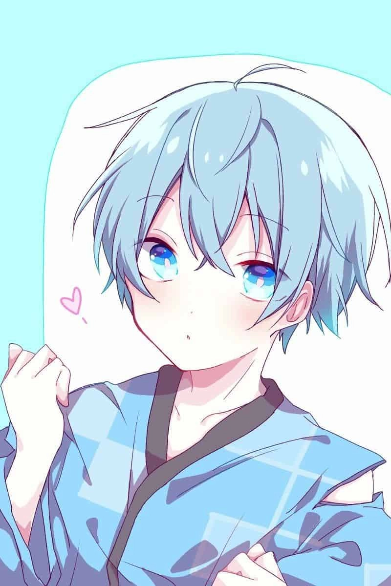 Ảnh anime nam cute chibi với tạo hình siêu dễ thương