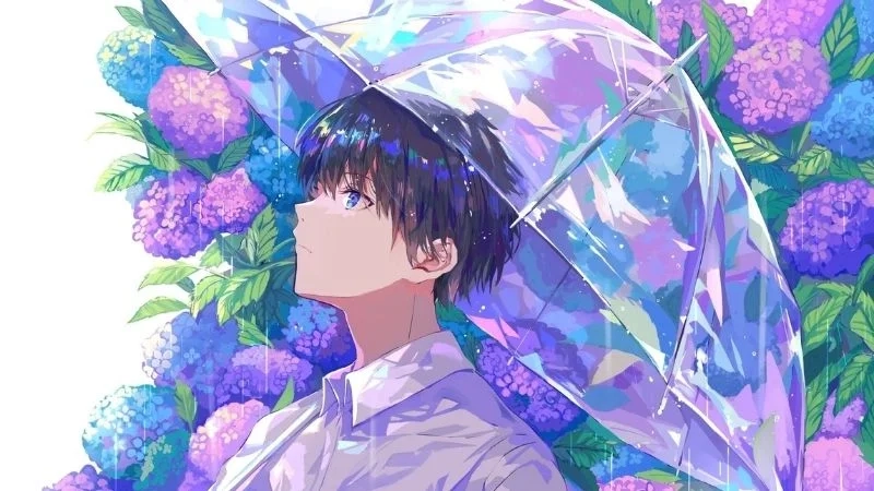 Anime nam cute ngầu với phong cách lạnh lùng bí ẩn