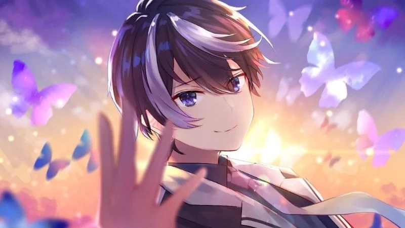 Hình ảnh anime nam cute trong trang phục thời trang cá tính