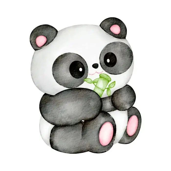 Ảnh gấu cute chibi, dịu dàng, đáng yêu và ngọt ngào