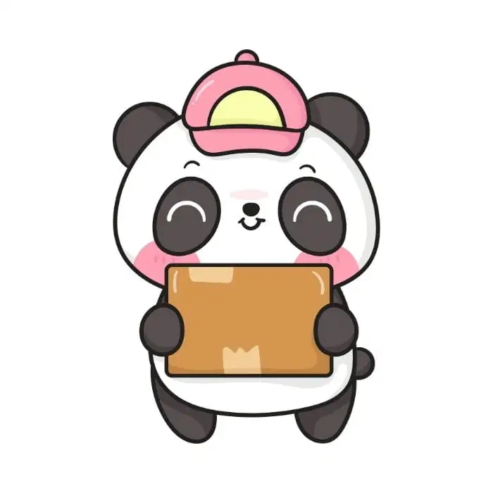 Hình ảnh gấu trúc chibi, dễ thương và đầy ấn tượng