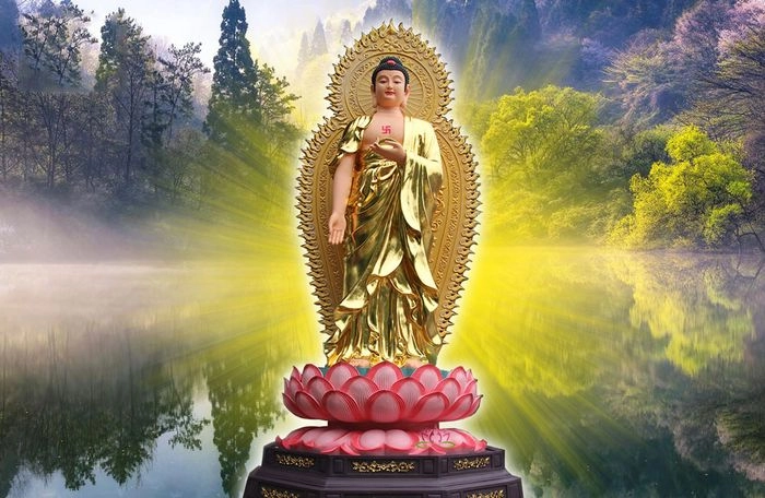 Ảnh Nam Mô A Di Đà Phật, một lời cầu nguyện bình an