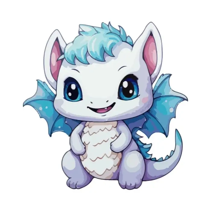 Chibi rồng, một phiên bản cực kỳ dễ thương của rồng huyền thoại