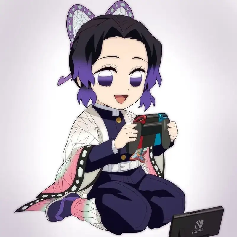 Hình ảnh Shinobu cute đáng yêu và duyên dáng