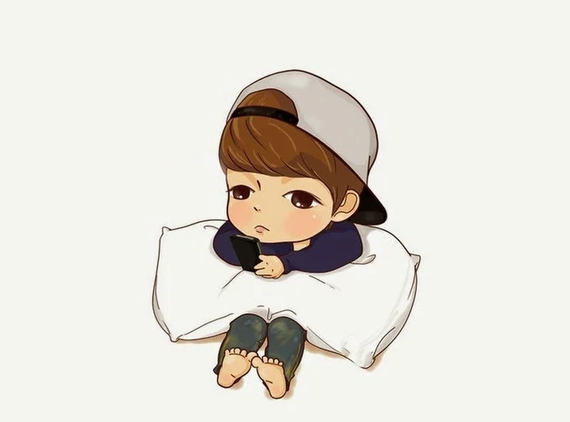 Hình anime chibi nam dễ thương, không thể bỏ qua cho fan anime