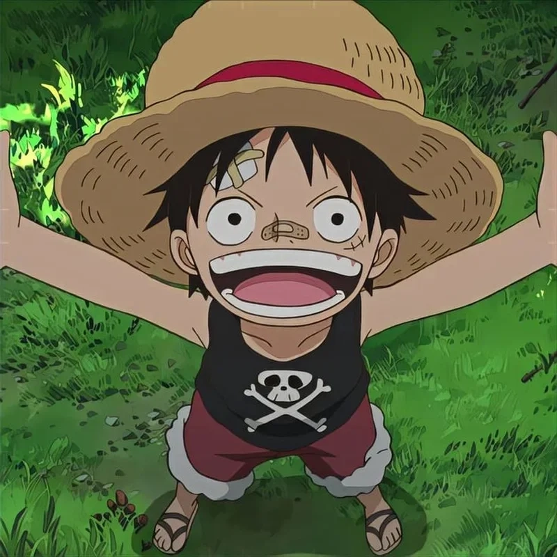 Luffy Avatar phong cách hải tặc bá đạo