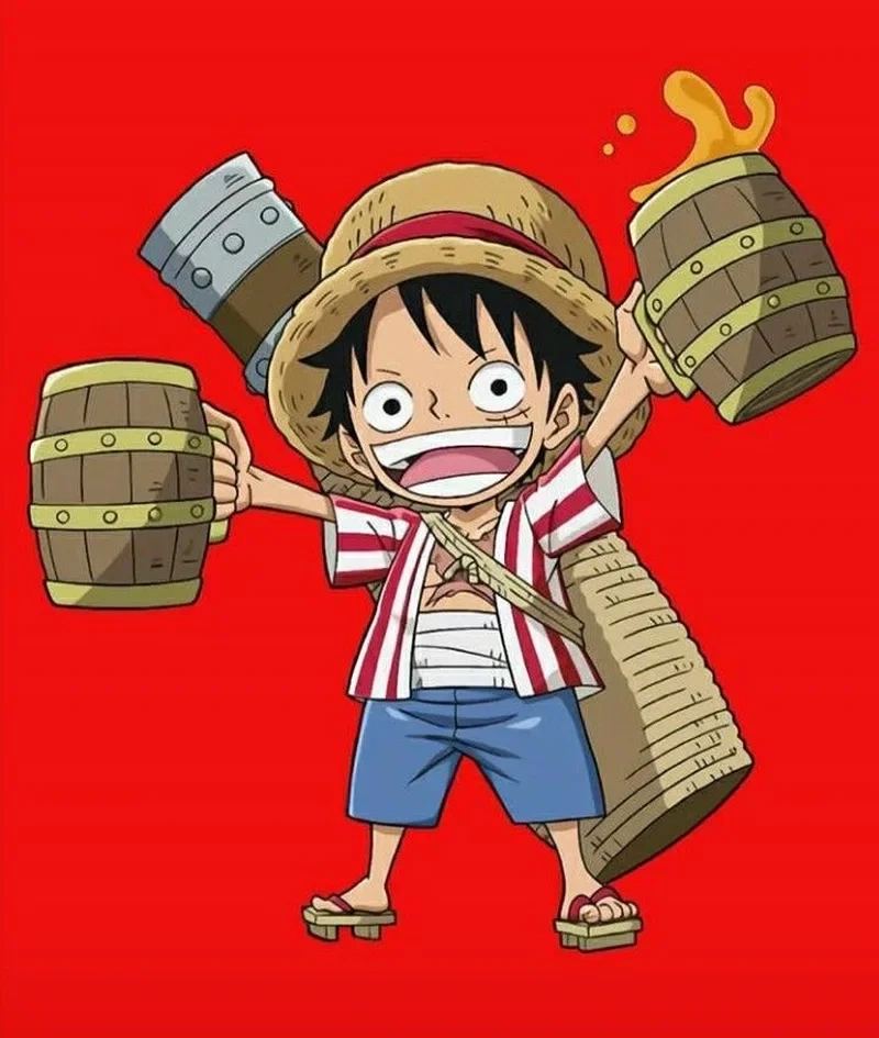 Ảnh avatar Luffy sắc nét cho fan One Piece