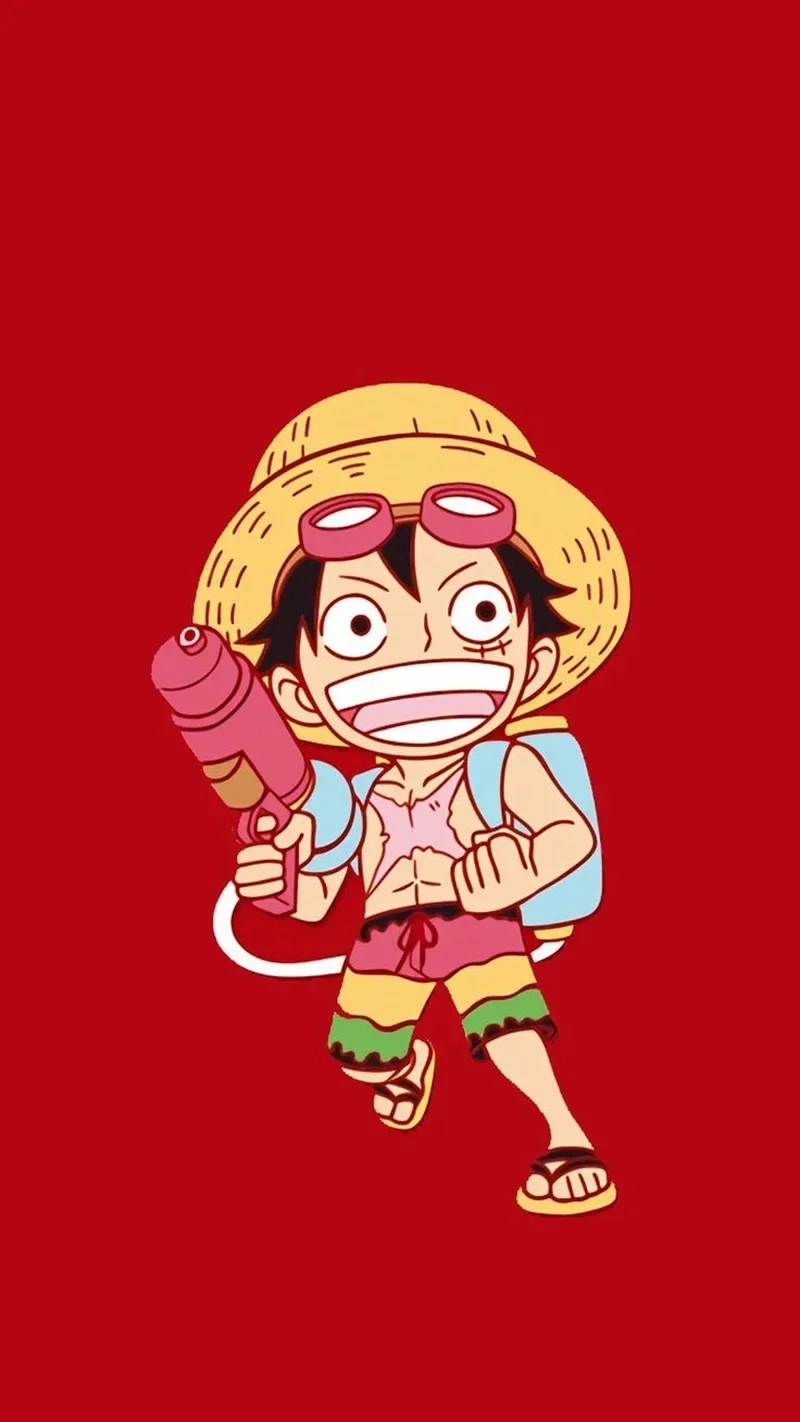 Avatar anime Luffy phong cách đậm chất Nhật Bản