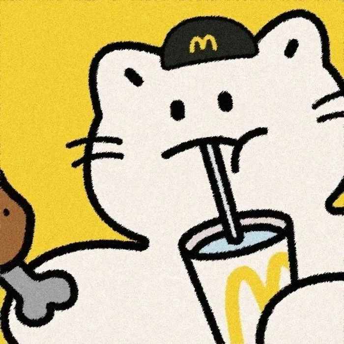 Avatar đôi vô tri với người yêu, hình ảnh tình tứ dễ thương