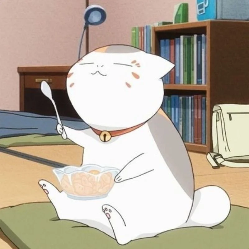 Ảnh avatar mèo đáng yêu, thể hiện phong cách riêng