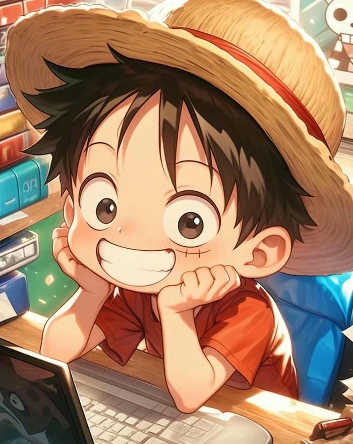 Luffy lúc nhỏ với ước mơ trở thành hải tặc