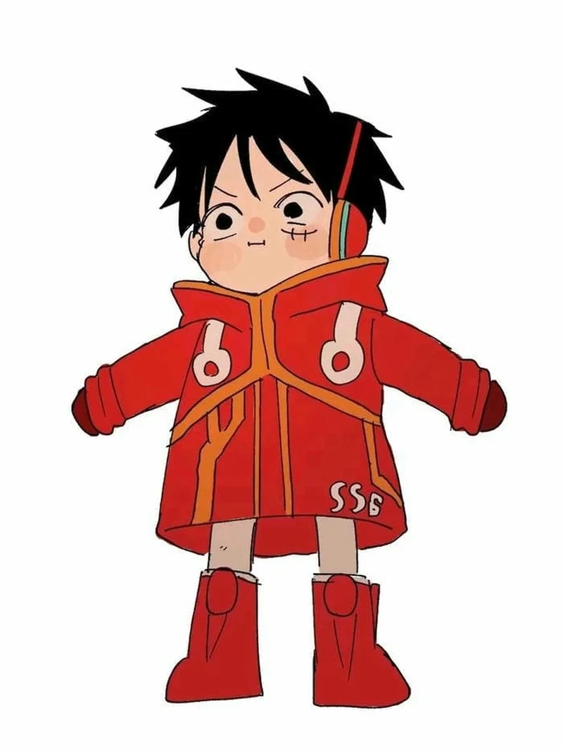 Bé Luffy tinh nghịch và tràn đầy năng lượng