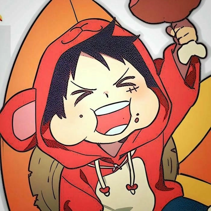 Luffy lúc còn nhỏ với chiếc mũ rơm huyền thoại