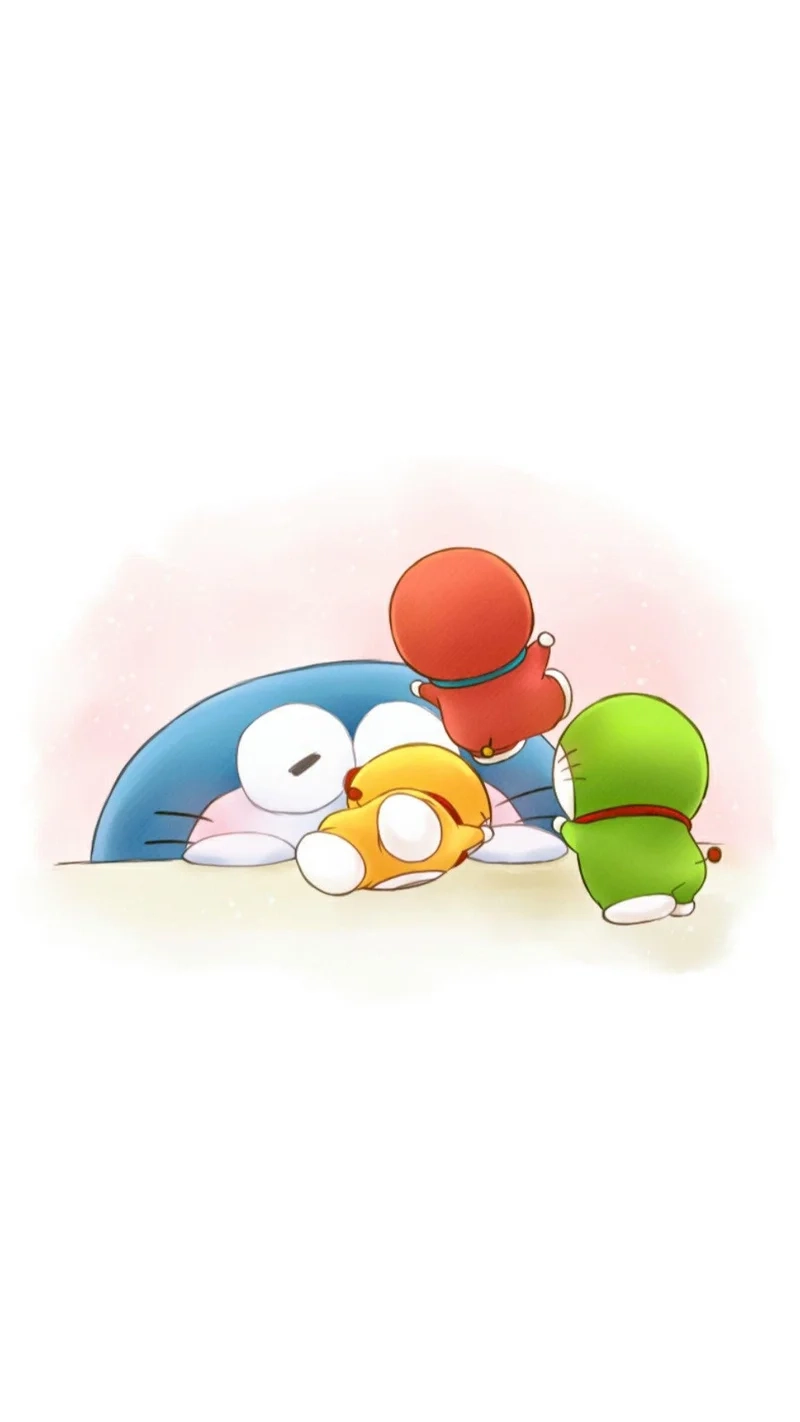Cute chibi Doraemon luôn mang đến niềm vui mỗi ngày