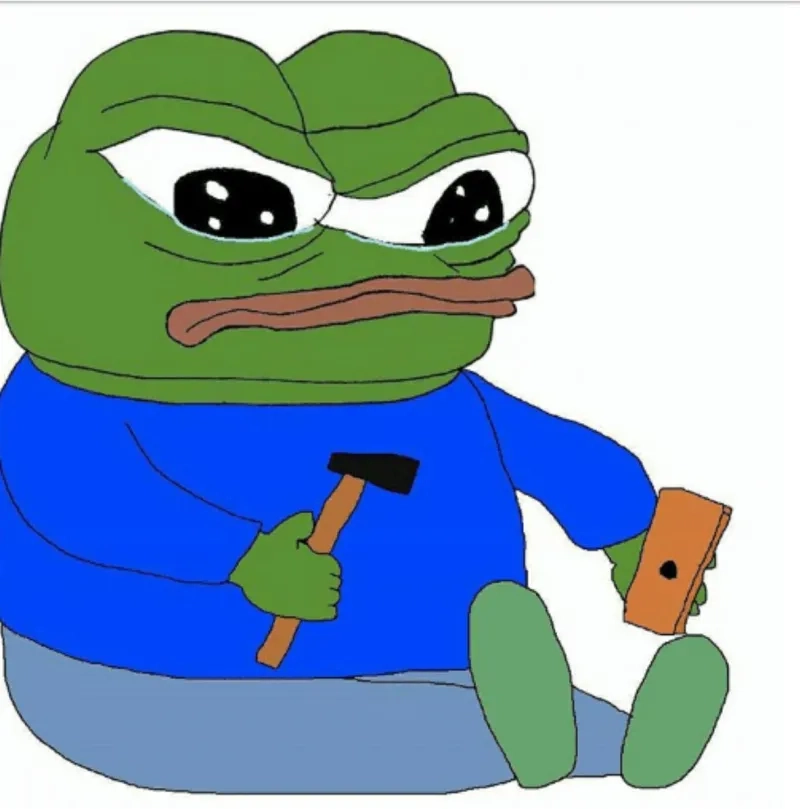 Cười sảng khoái với meme ếch xanh cười