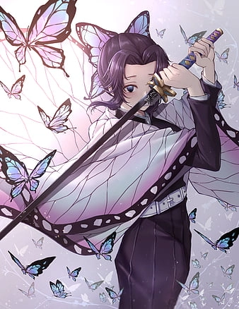 Chibi Shinobu fanart cute đáng yêu đến từng nét vẽ