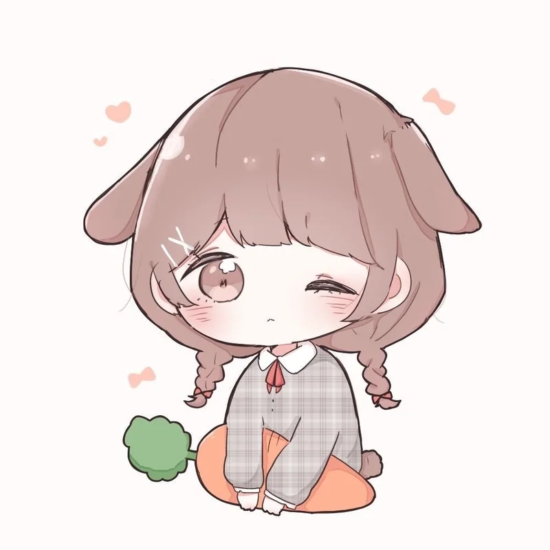 Hình ảnh chibi cute nữ, nhẹ nhàng và đầy sức sống