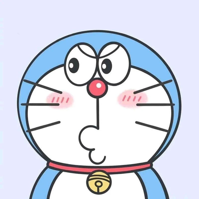 Hình vẽ Doraemon cute đáng yêu từng nét bút