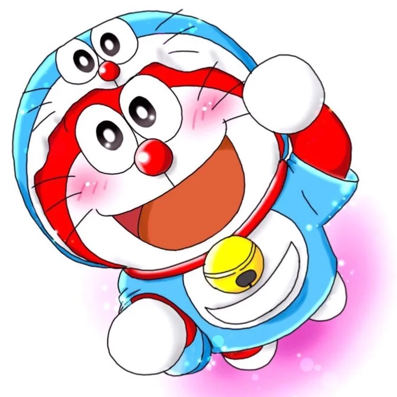 Hình vẽ Doraemon cute đơn giản nhưng vẫn xinh