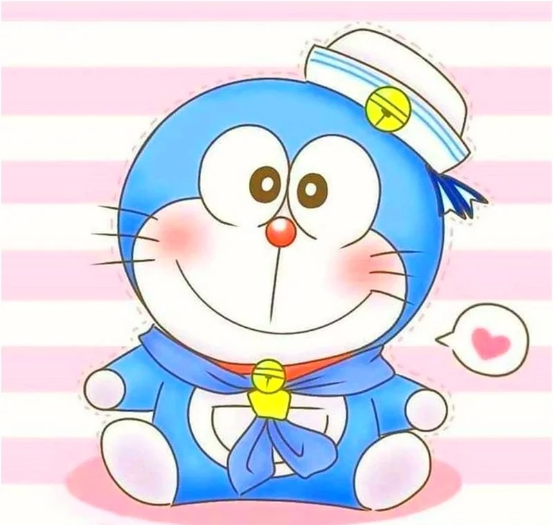 Hình ảnh Doremon cute dễ vẽ cho fan nhí