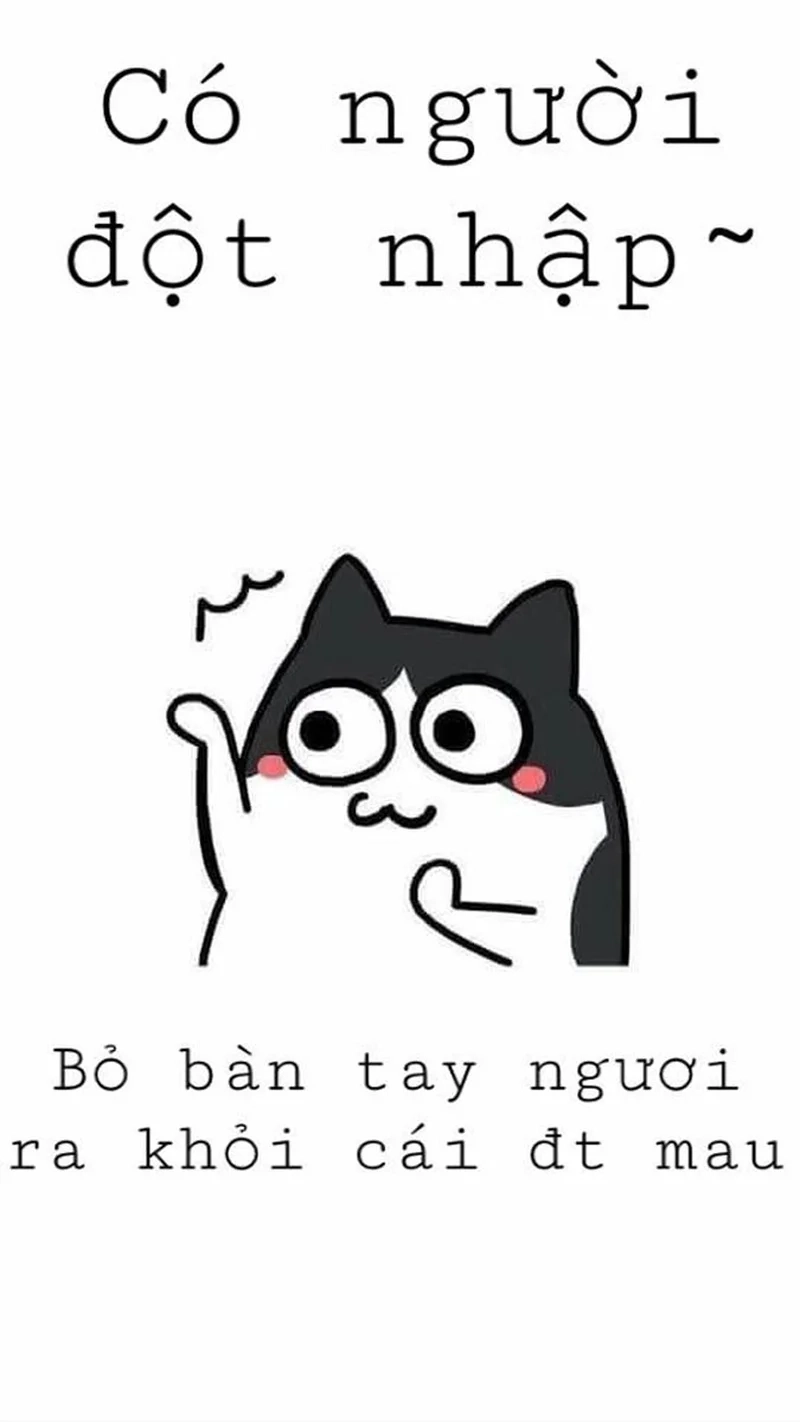 Hình nền ngầu cute thể hiện phong cách riêng