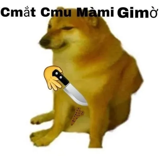 Cơ bắp cheems meme vietnam sẽ làm bạn ngạc nhiên với phong cách mạnh mẽ