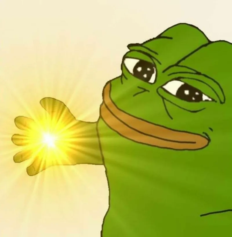 Bí mật không thể bật mí với meme ếch xanh suỵt