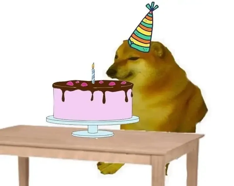 Thêm động vui nhộn với happy birthday gif meme hài hước