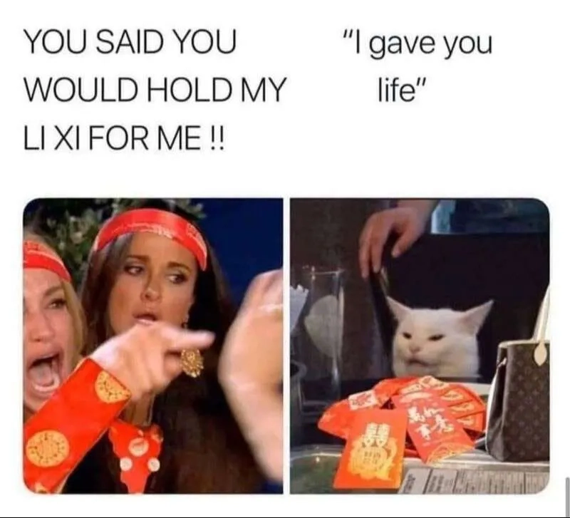 Làm mới trang cá nhân với avatar meme tết 2024 cực chất